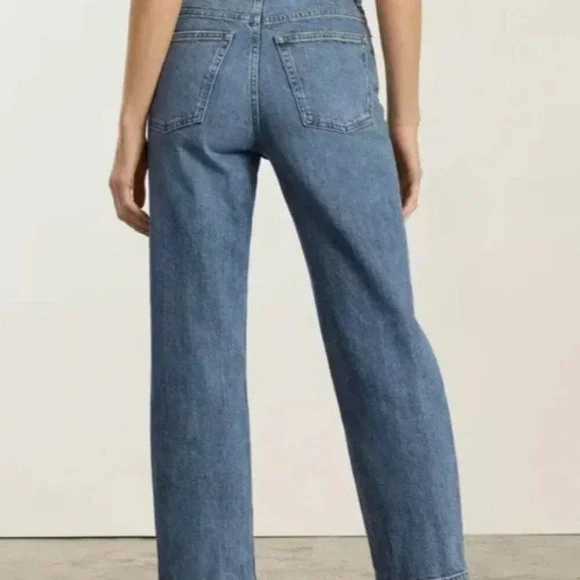 Everlane The ’90s Way-High Jean in Blue size 24 - Picture 6 of 9